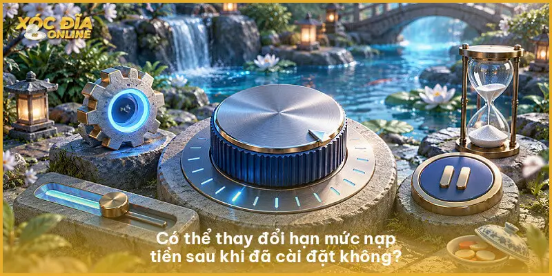 Chơi Có Trách Nhiệm - Nguyên Tắc Vàng Tại Xóc Đĩa Online Có thể thay đổi hạn mức nạp tiền sau khi đã cài đặt không?