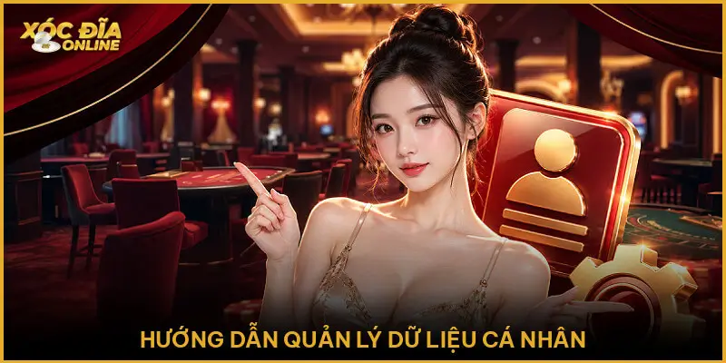 Chính Sách Bảo Mật - Cách Bảo Vệ Dữ Liệu Tại Xóc Đĩa Online Hướng dẫn quản lý dữ liệu cá nhân